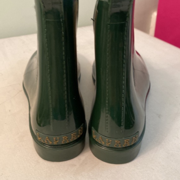 Lauren Ralph Lauren green rain booties - Picture 8 of 16
